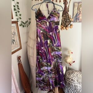 NWT dots Halter Dress